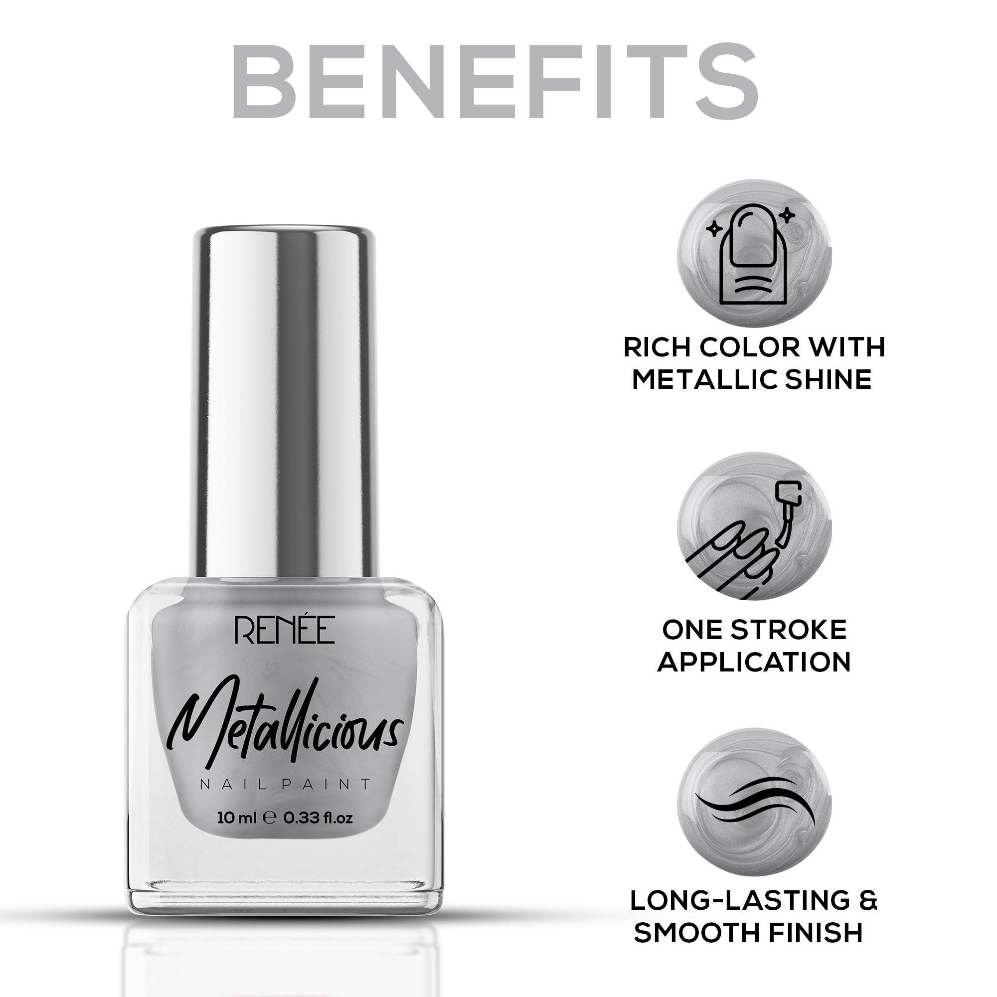RENEE Metallicious Nail Paint 10ml