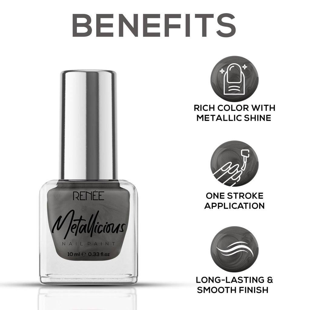 RENEE Metallicious Nail Paint 10ml