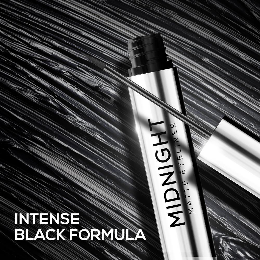RENEE Midnight Matte Eyeliner, 2.5 ml