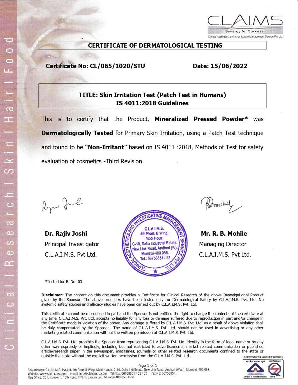 Insight Mineralized Pressed Powder