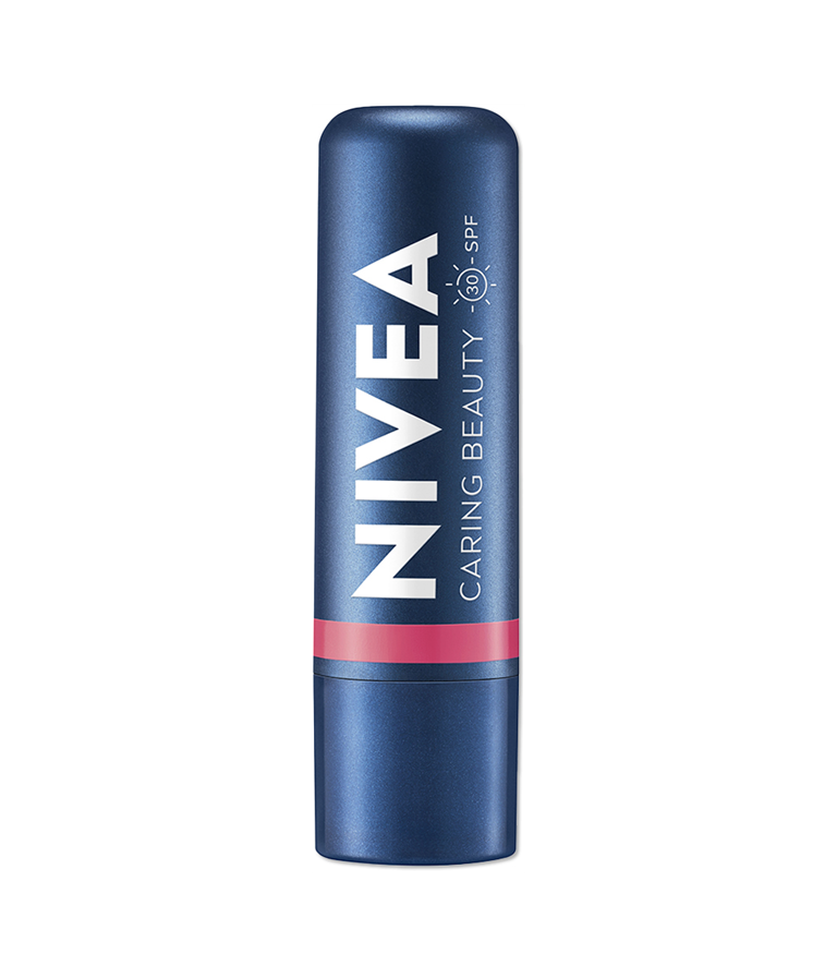 NIVEA Lip Caring Beauty ROSE Lip Balm | Lip & Cheek Tint with SPF 30