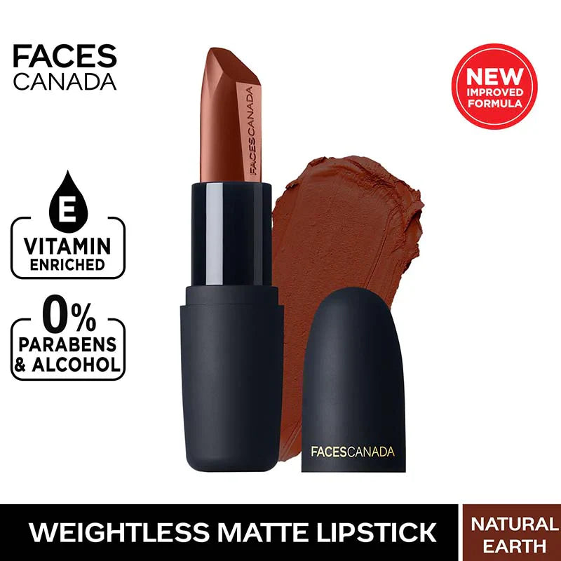 Faces Canada Weightless Matte Finish Lipstick (4.5gm)