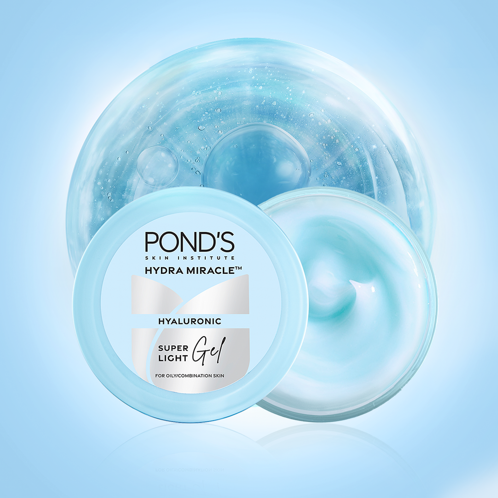 POND'S Super Light Gel Oil-Free Moisturize with Hyaluronic Acid & Vitamin E 48HR Hydration