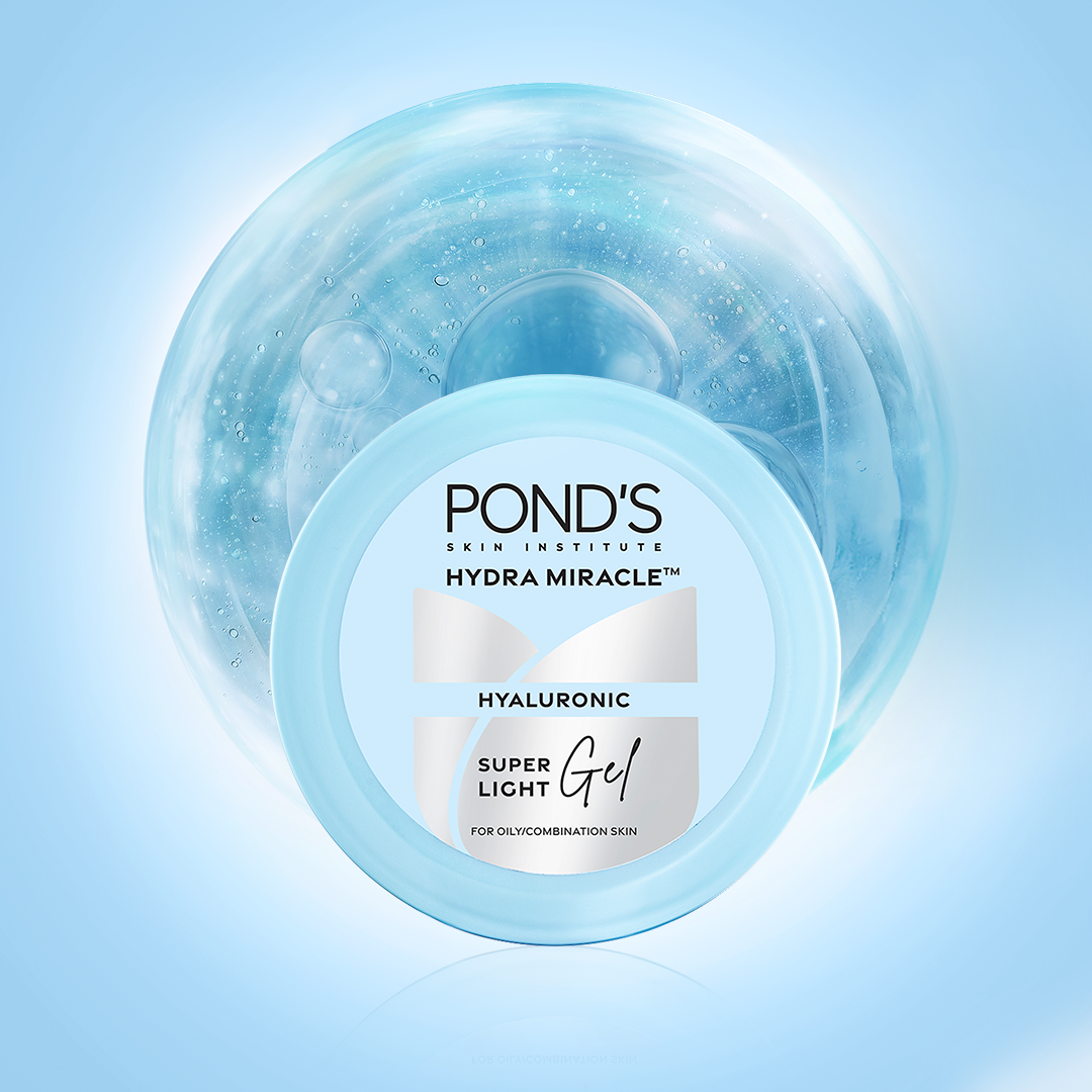 POND'S Super Light Gel Oil-Free Moisturize with Hyaluronic Acid & Vitamin E 48HR Hydration