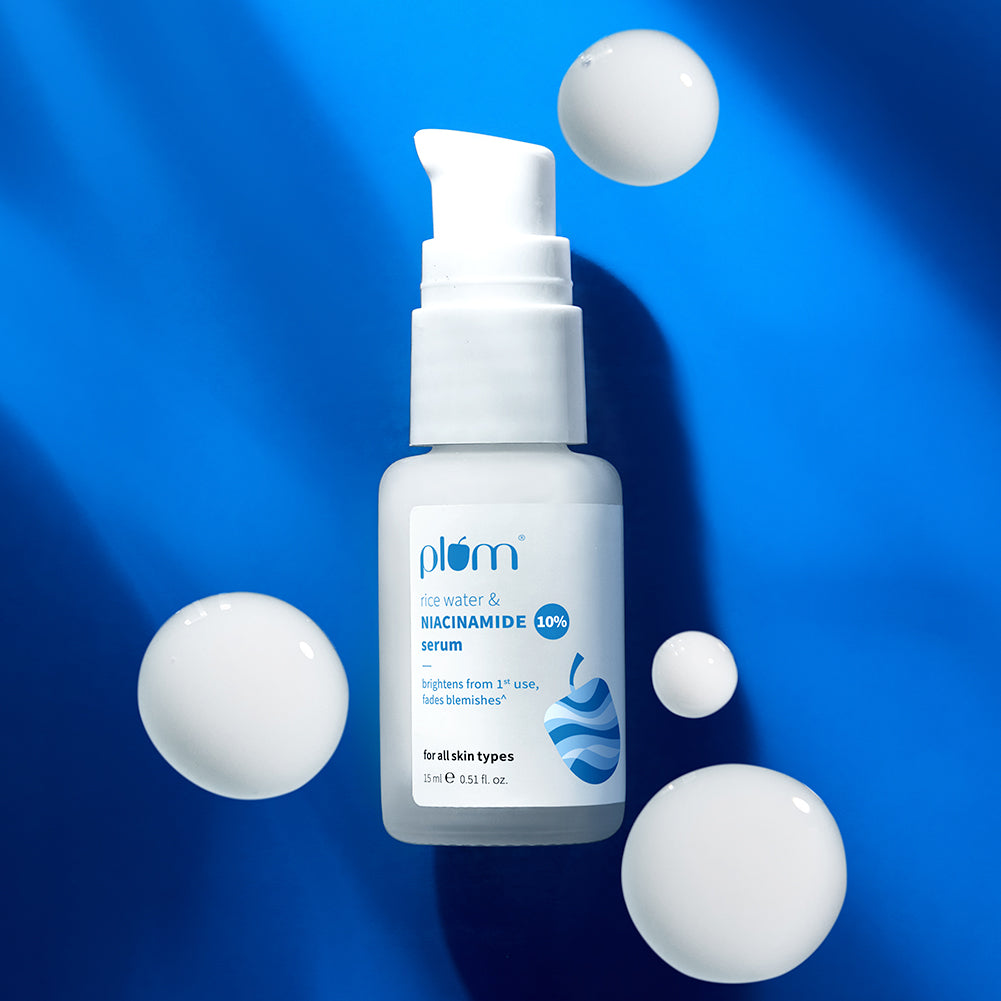 Plum 10% Niacinamide & Rice Water Brightening Face Serum