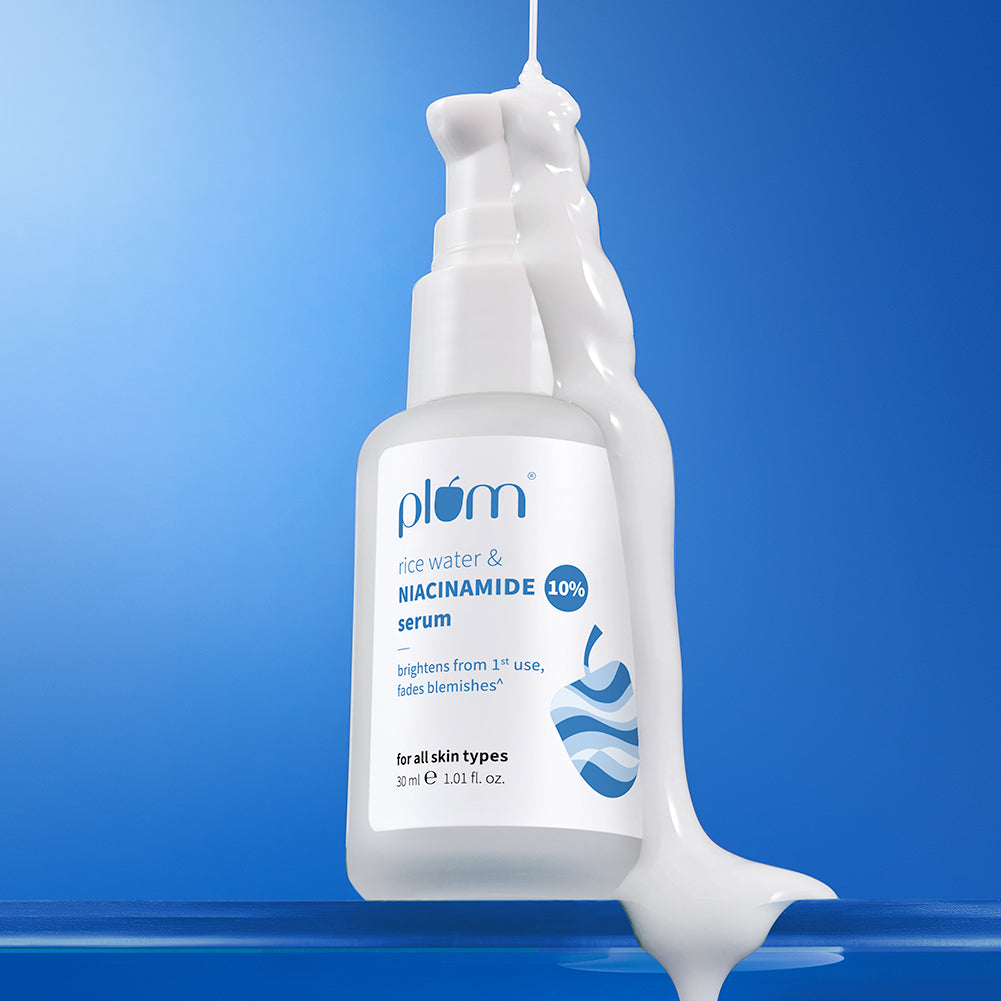 Plum 10% Niacinamide & Rice Water Brightening Face Serum