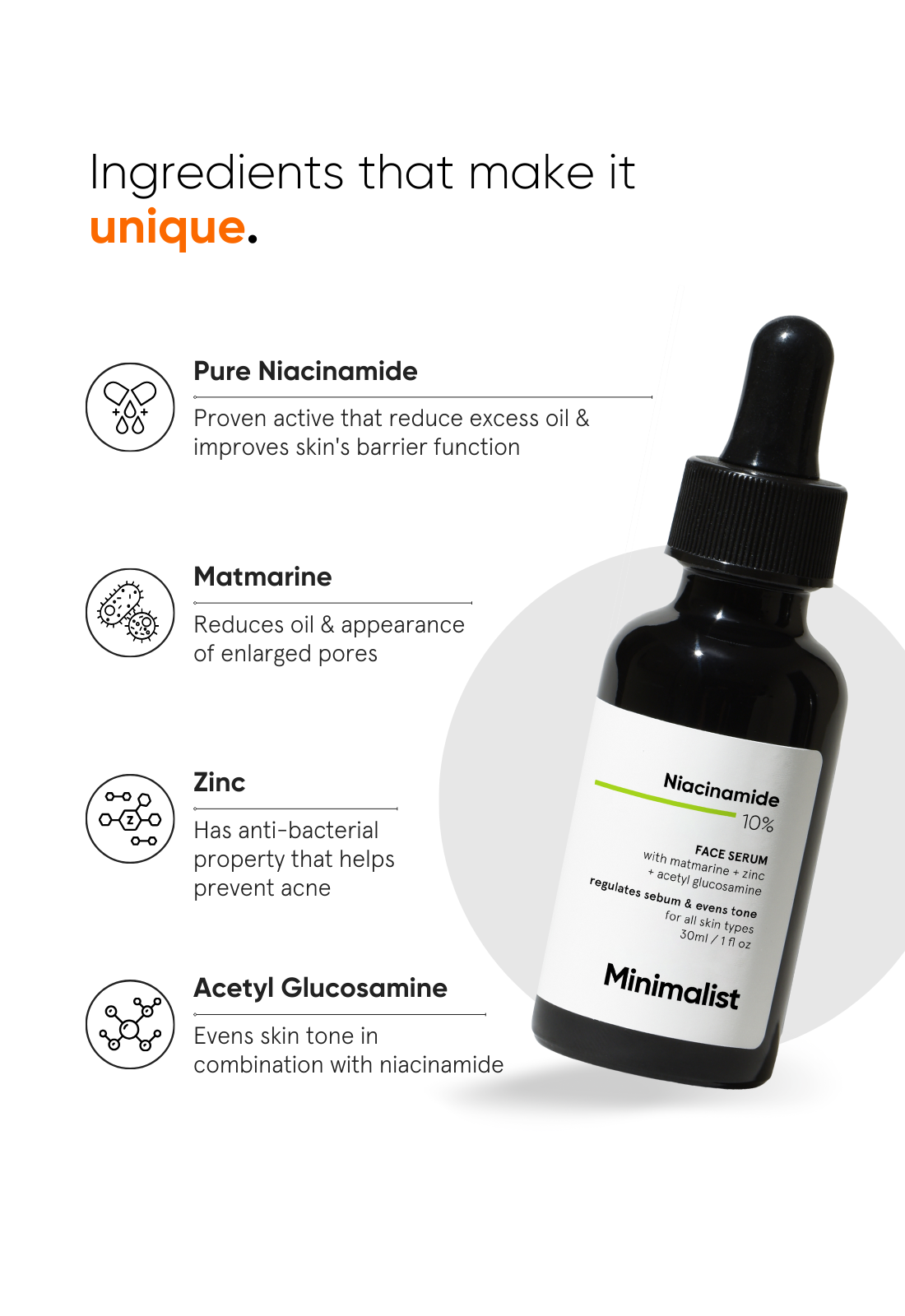 Minimalist Niacinamide 10% Face Serum