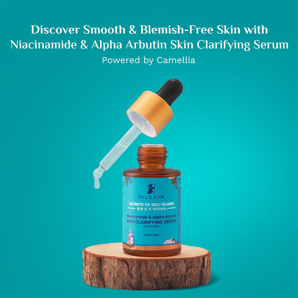 Pilgrim Niacinamide & Alpha Arbutin Skin Clarifying Serum