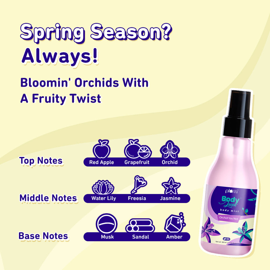 Plum Orchid-You-Not Body Mist by Plum BodyLovin'