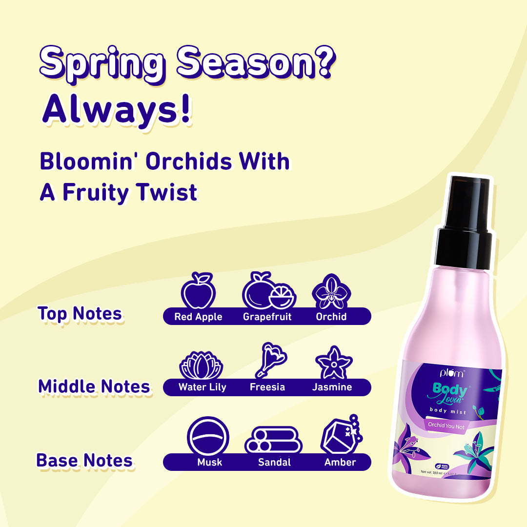 Plum Orchid-You-Not Body Mist by Plum BodyLovin'