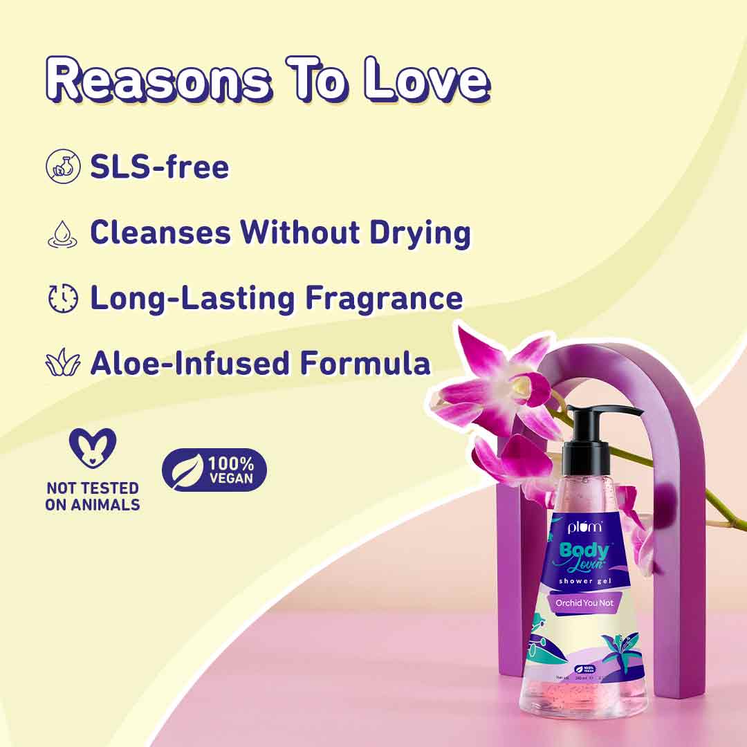 Plum Orchid You Not Shower Gel by Plum BodyLovin'