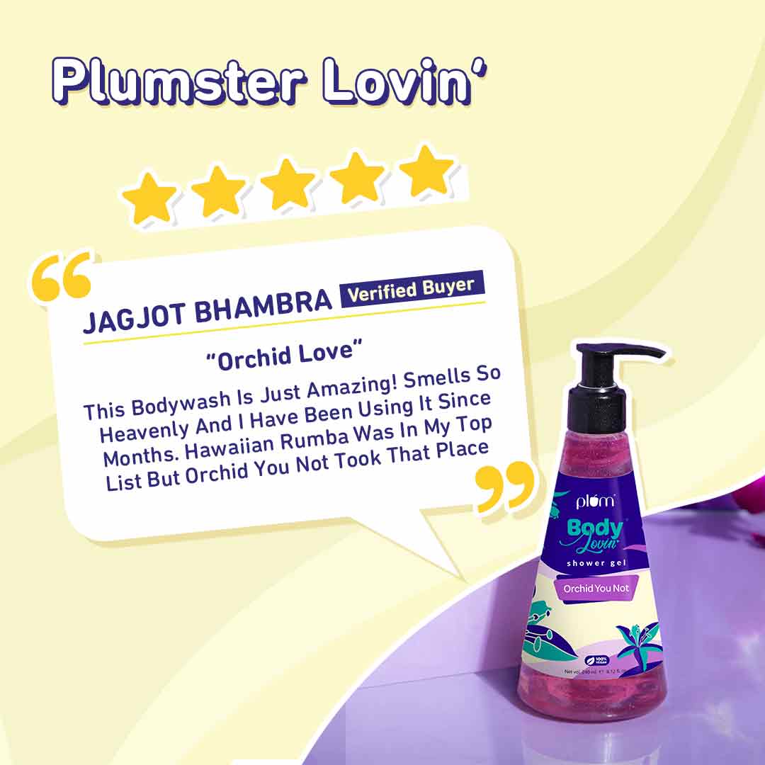 Plum Orchid You Not Shower Gel by Plum BodyLovin'