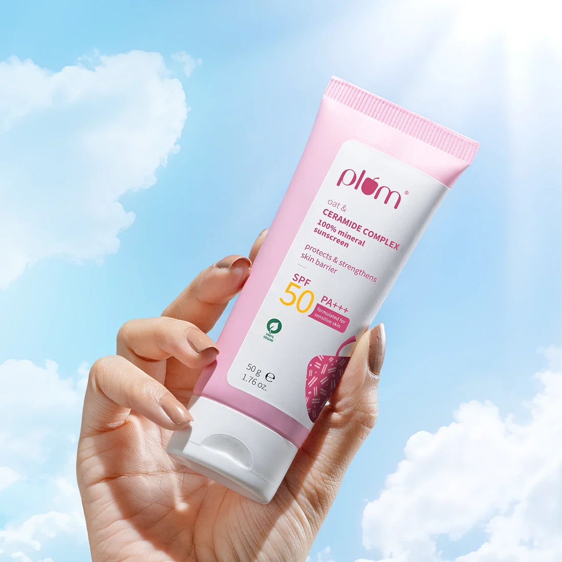 Plum Plum Oat & Ceramide Complex 100% Mineral Sunscreen
