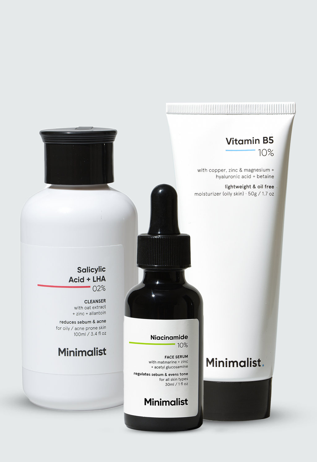 Minimalist Oily Skincare Kit