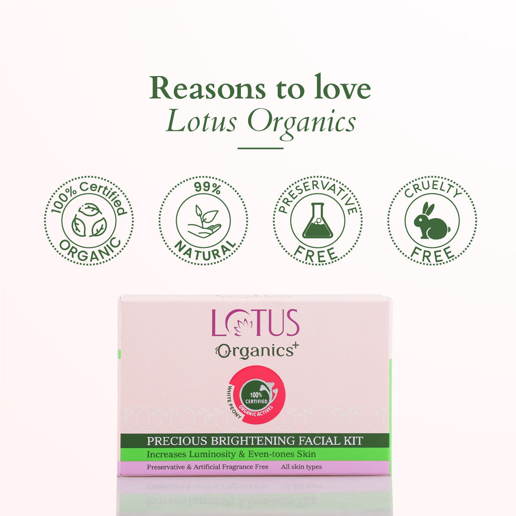 Lotus Precious Brightening Facial Kit