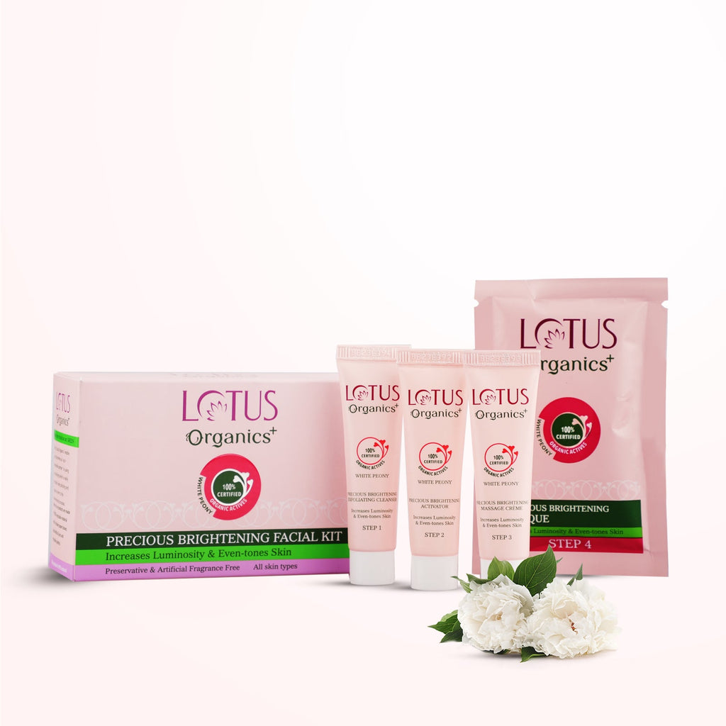 Lotus Precious Brightening Facial Kit