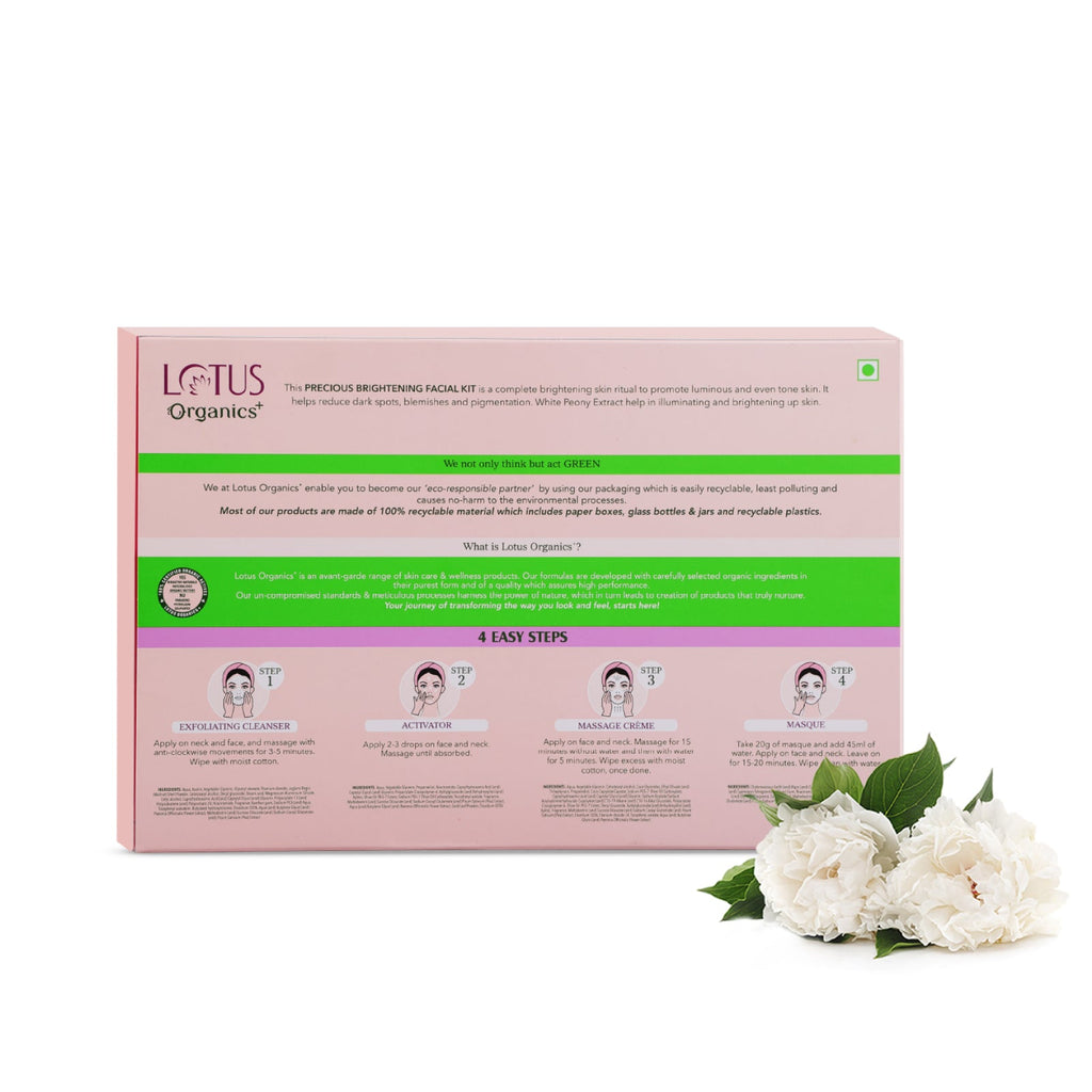 Lotus Precious Brightening Facial Kit