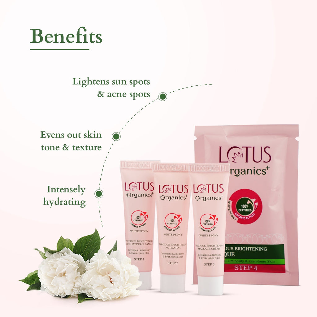 Lotus Precious Brightening Facial Kit