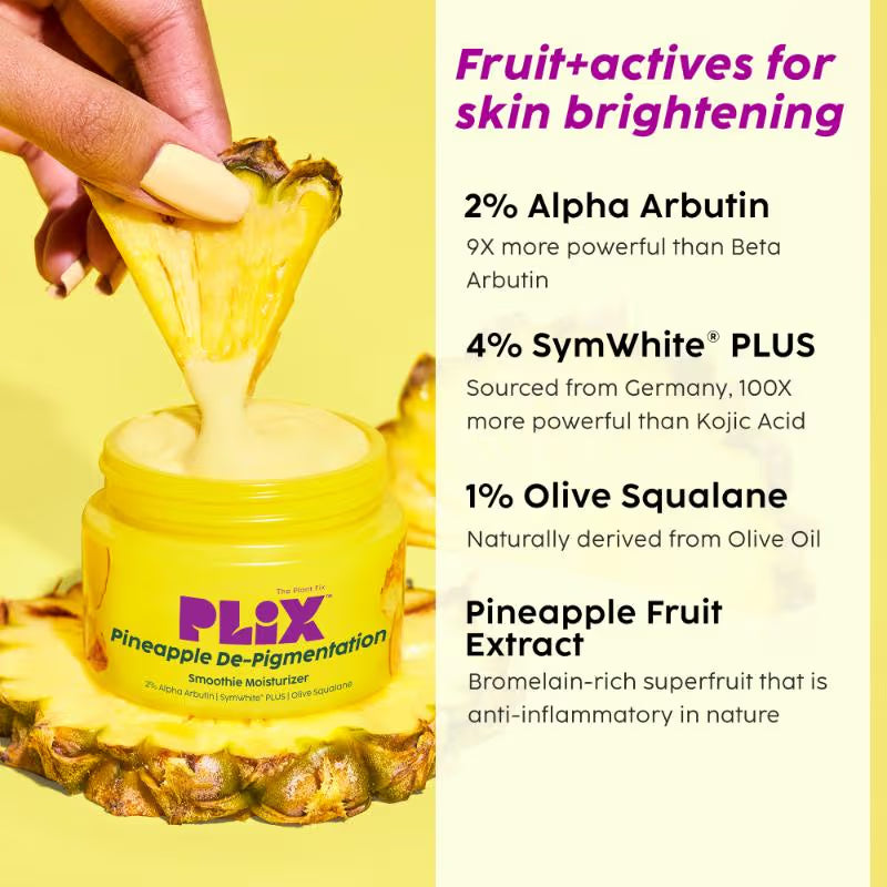 Plix Pineapple Depigmentation Regime With Toner, Cleanser & Moisturizer (3 pcs)