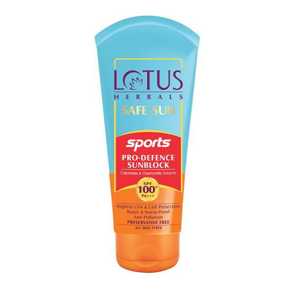 Lotus Safe Sun Sports Pro-Defence Sunblock SPF 100+ PA+++