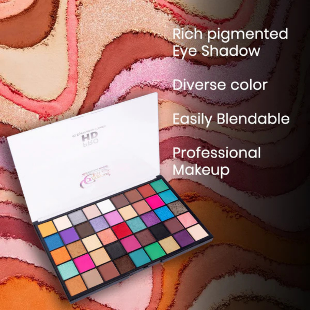 Gorgeous Girl 45 Shimmer, Metallic & Matte Colors Ultimate Eyeshadow Palette