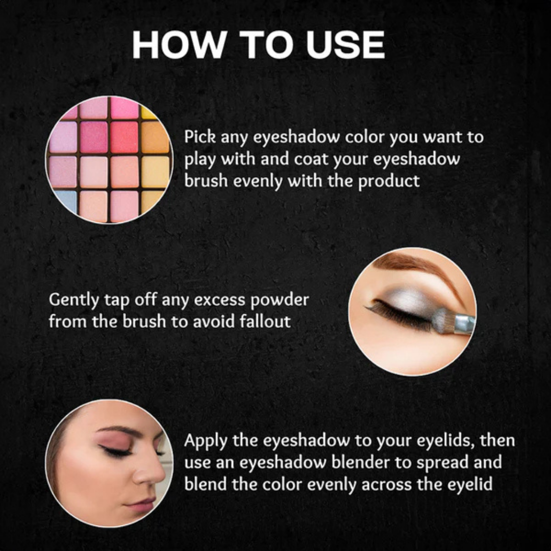 Gorgeous Girl 45 Shimmer, Metallic & Matte Colors Ultimate Eyeshadow Palette