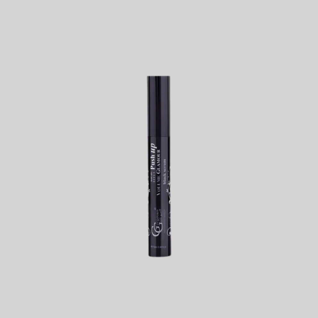 Gorgeous Girl Push Up Volume Glamour Smudge Proof Mascara for Women, Black