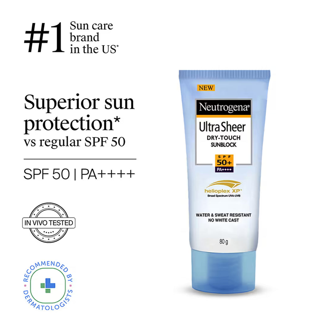 Neutrogena Ultra-Sheer Dry-Touch Sunblock SPF 50-88ML