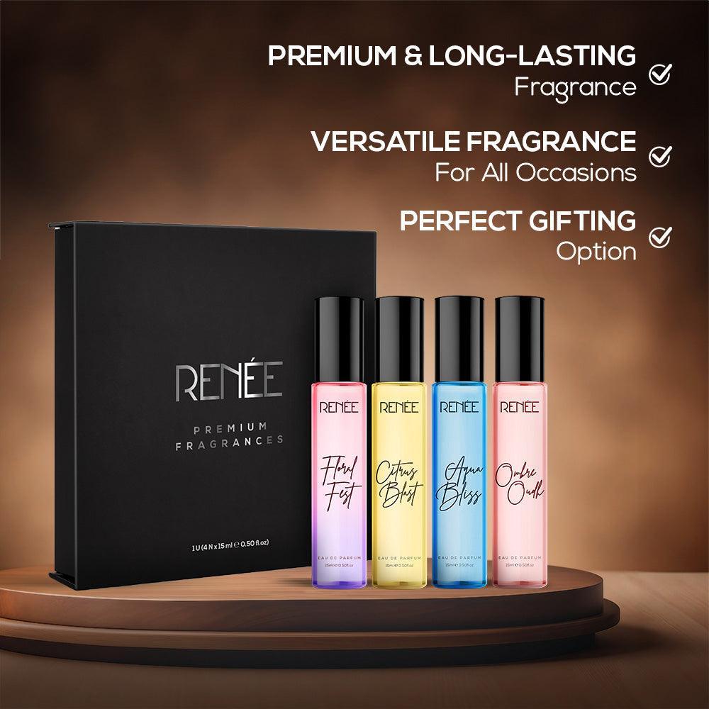 RENEE Premium Fragrances Set Of 4, 15 ml each