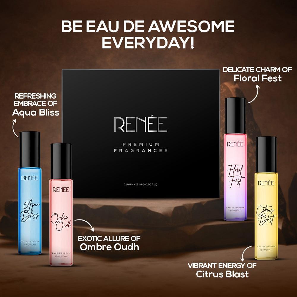 RENEE Premium Fragrances Set Of 4, 15 ml each