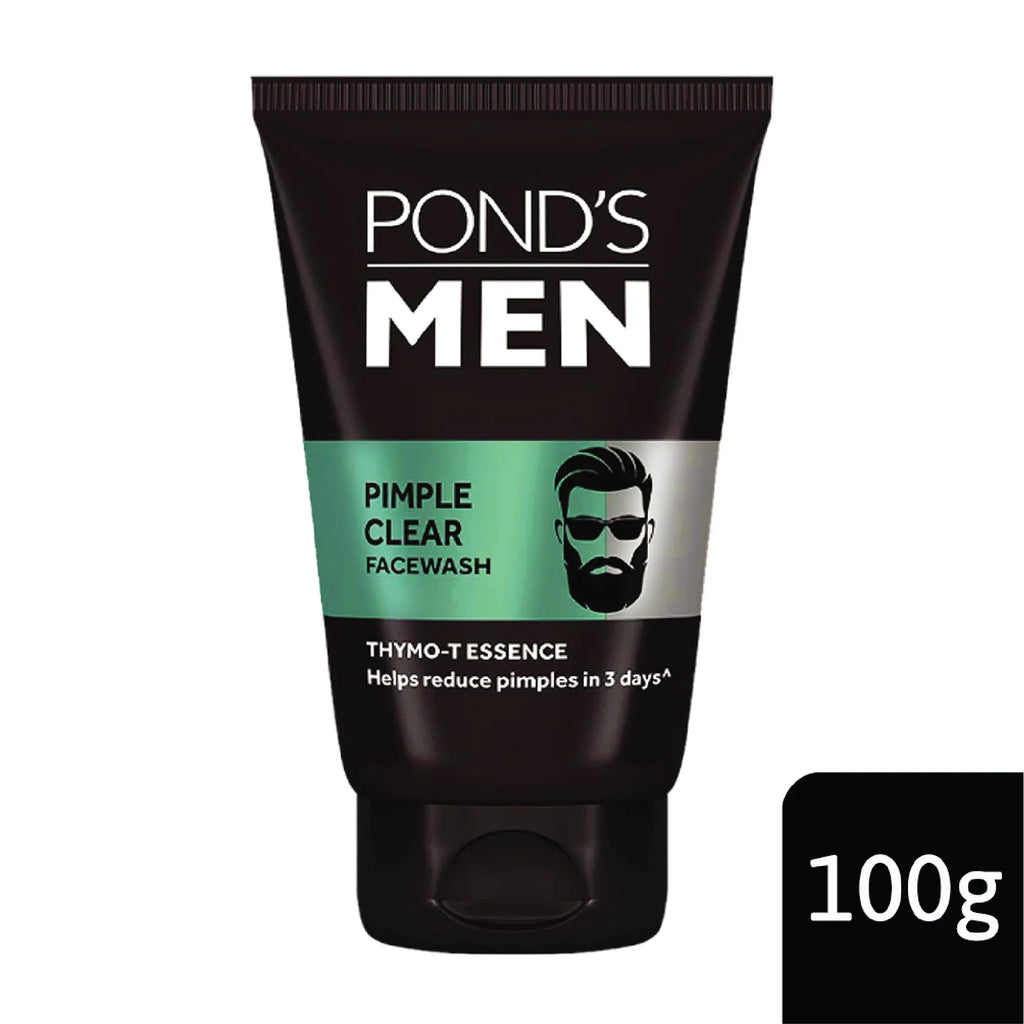 POND'S Men Pimple Clear Facewash With Thymo-T Essence, (100gm)
