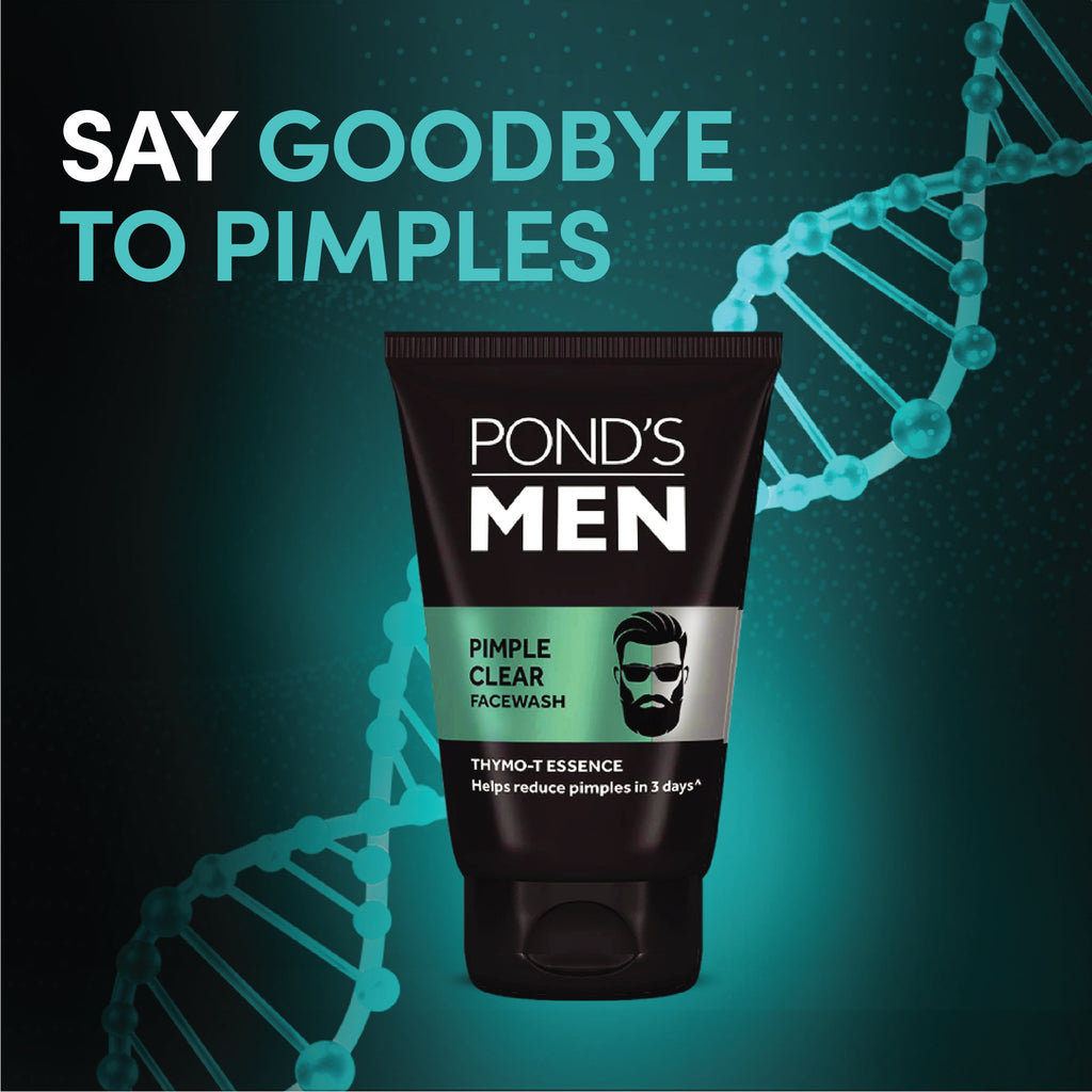 POND'S Men Pimple Clear Facewash With Thymo-T Essence, (100gm)