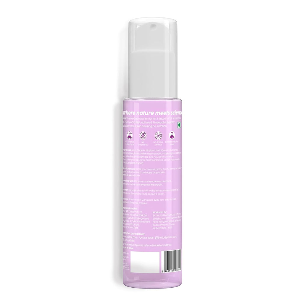 Plix Jamun Clarifying Fruity Toner for Pore Refining & Reducing Acne, 150ml