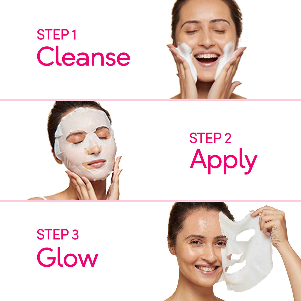 POND'S Vitamin C Brightening Sheet Mask With 100% Natural Pineapple