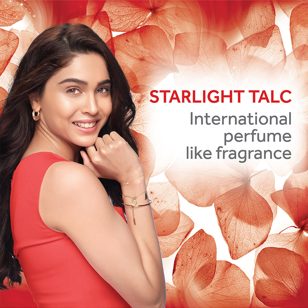 POND'S Starlight Talcum Powder, With Orchid & Jasmine Notes, (300gm)