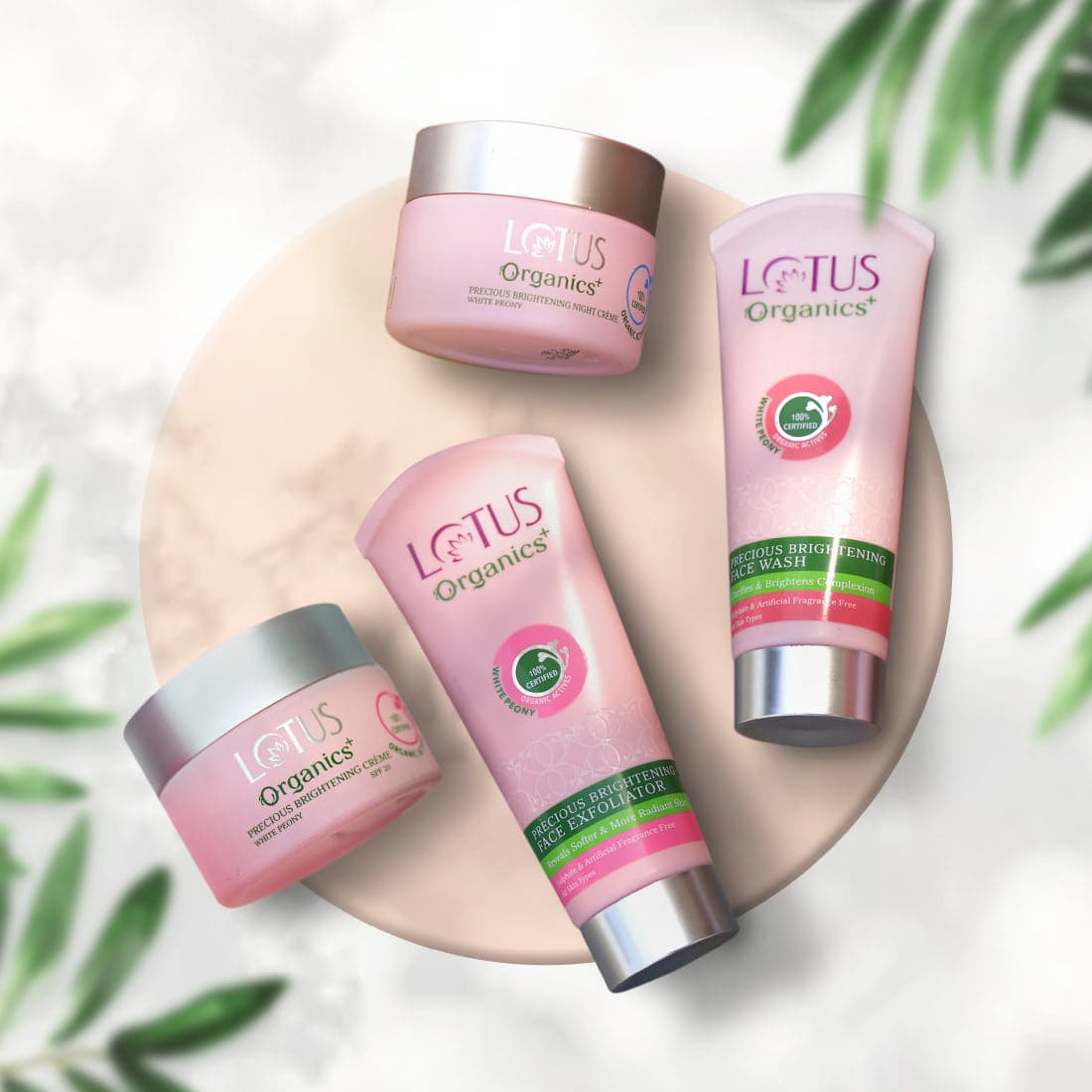 Lotus Precious Brightening Glow Mini Kit