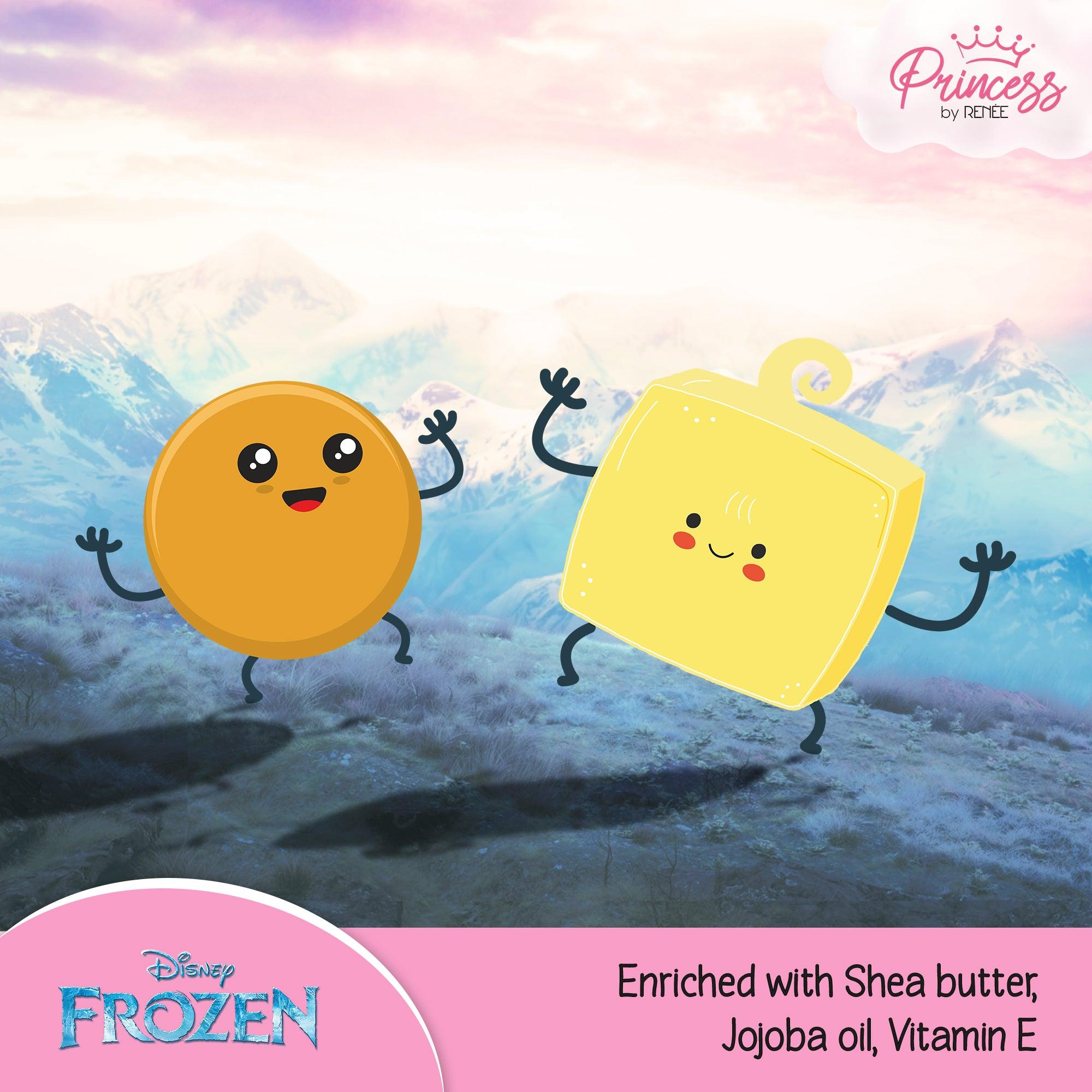 Disney Frozen Princess By RENEE Candy 3-In-1 Tinted Lipstick 4.5g, Pack of 2