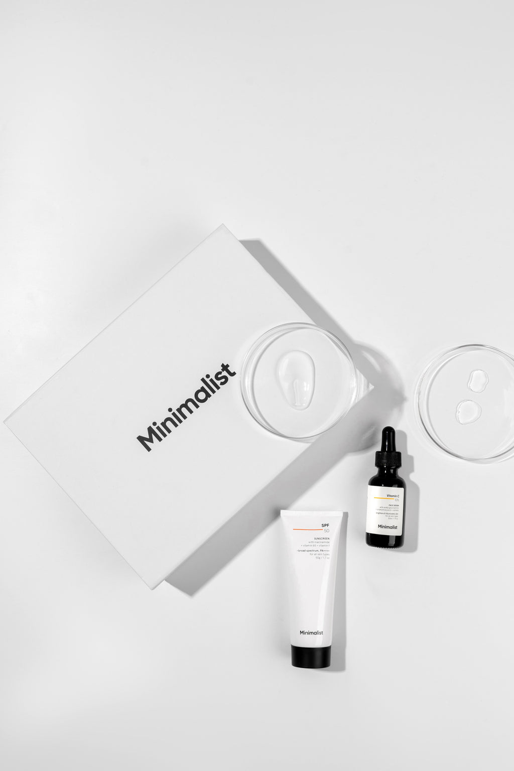 Minimalist Brightening & SPF Skincare Gift Set
