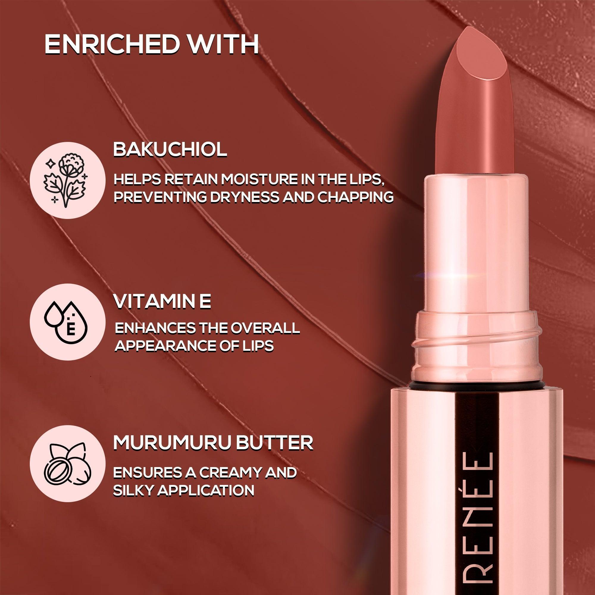 RENEE Everstay Long Stay Matte Lipstick, 4.2 g