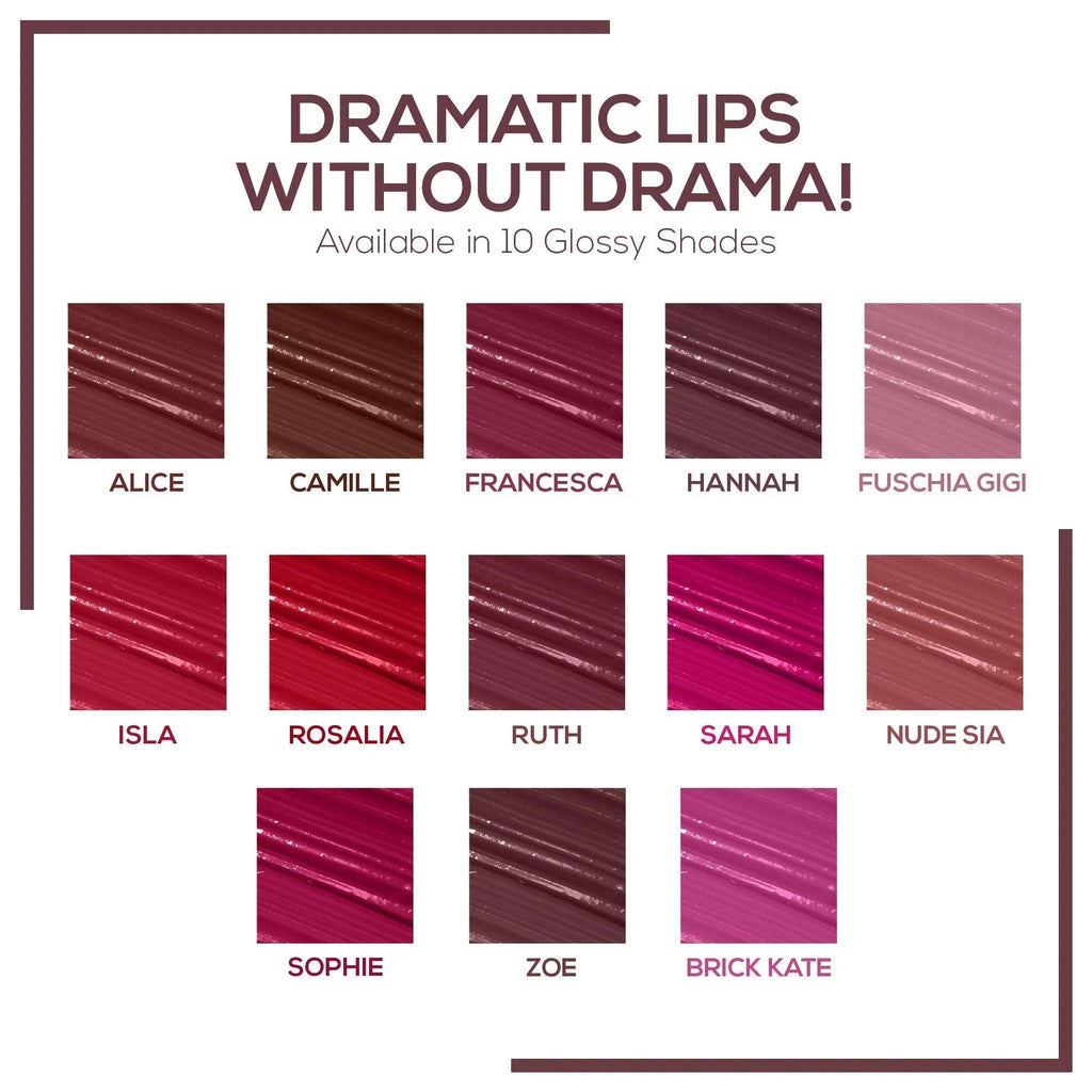 RENEE Gloss Stay - Transfer Proof Glossy Liquid Lip Color, 3.5 ml