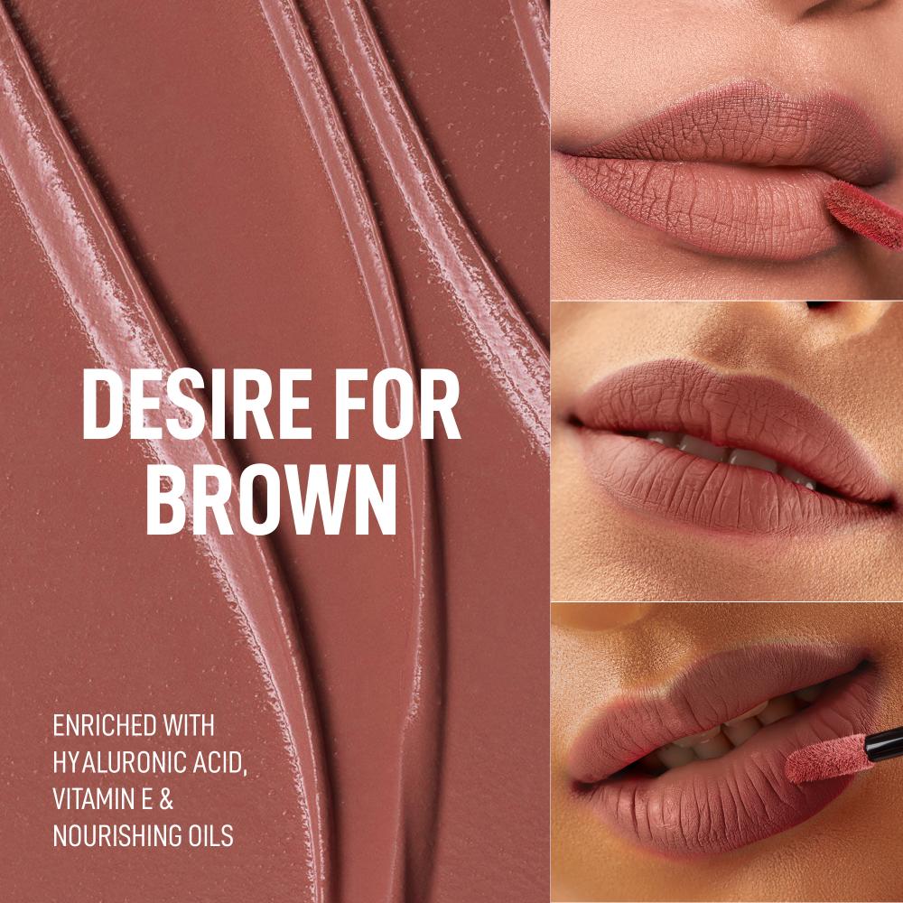 RENEE Stay With Me Matte Liquid Lipstick, 6 ml