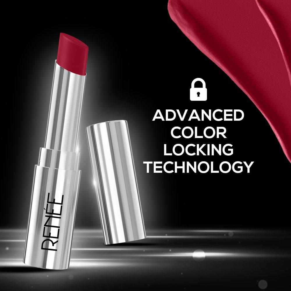 RENEE Matte Lock Lipstick, 3.5g