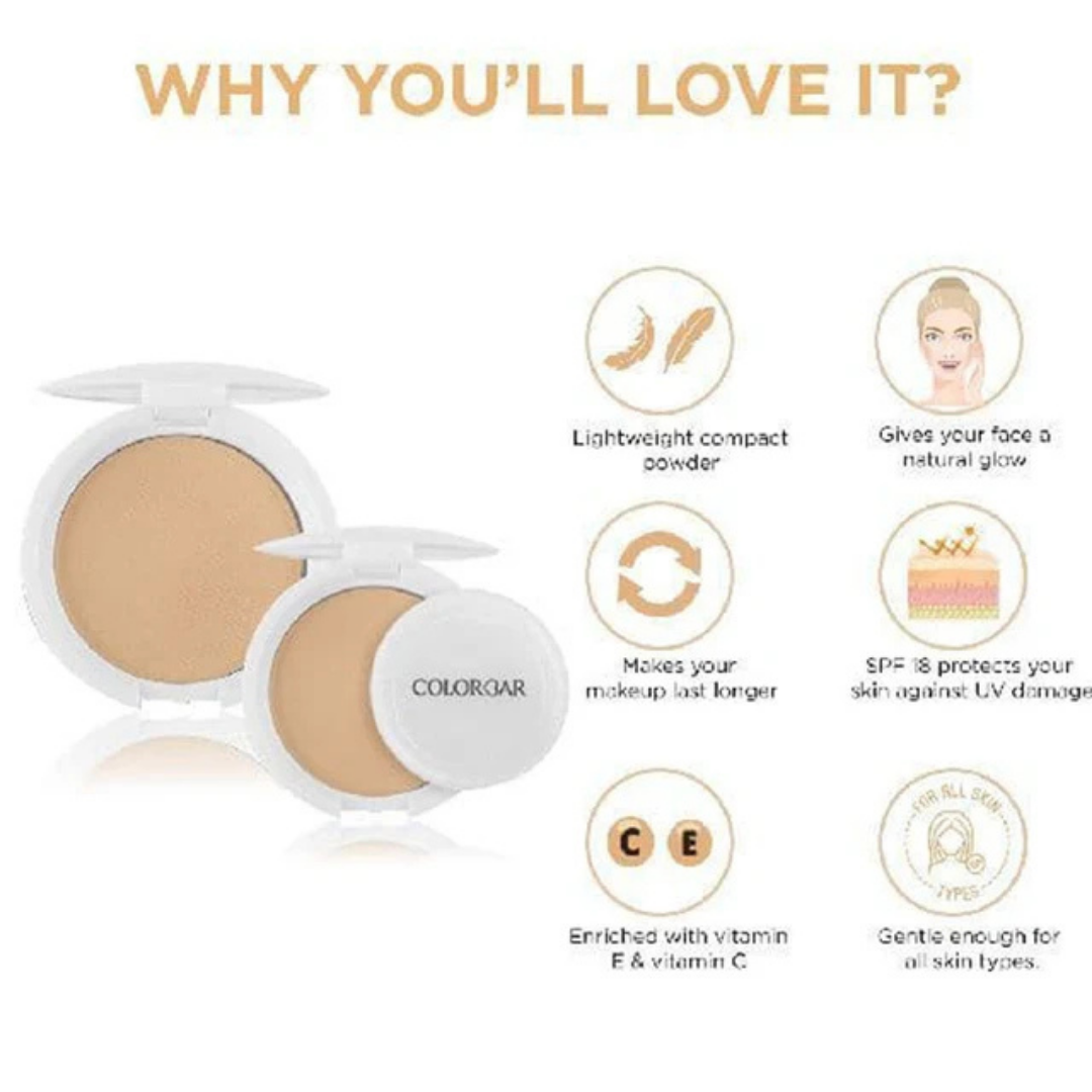 Colorbar Radiant White Uv Fairness Compact Powder