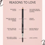 Flicka Rule with Brows Brow Pencil