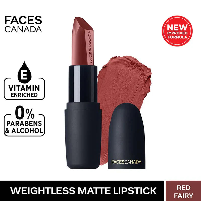 Faces Canada Weightless Matte Finish Lipstick (4.5gm)