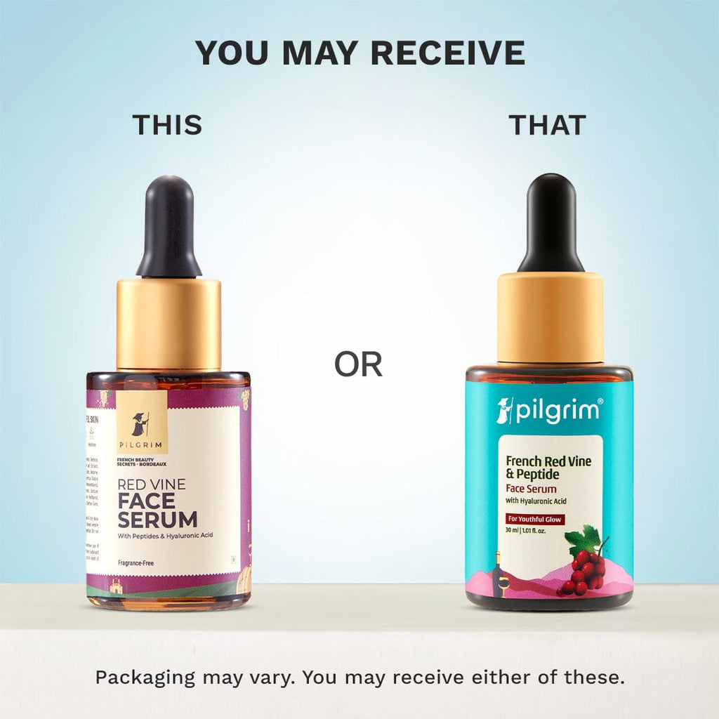 Pilgrim Red Vine Face Serum for Anti-Ageing!
