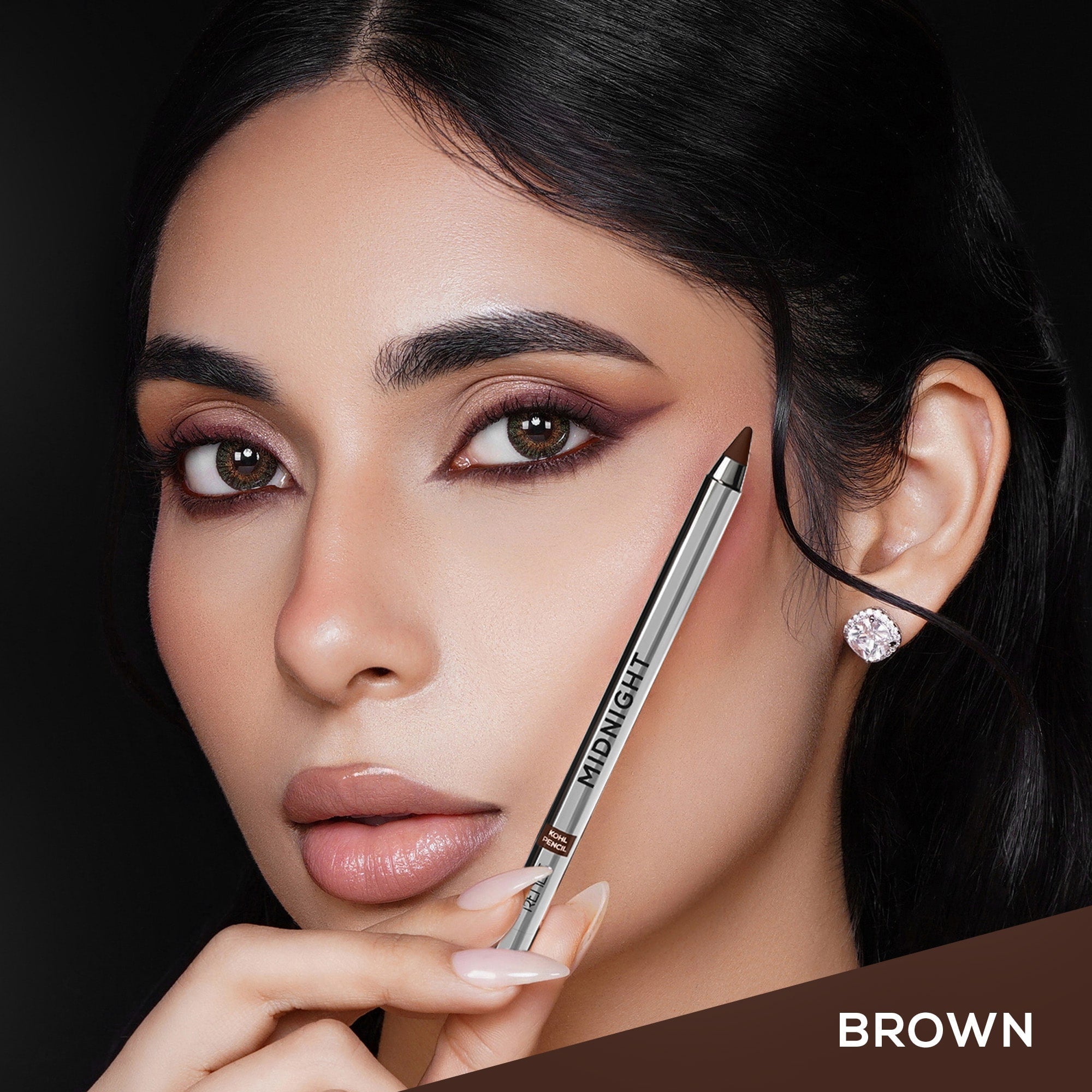 RENEE Midnight Kohl Pencil Black & Brown Combo