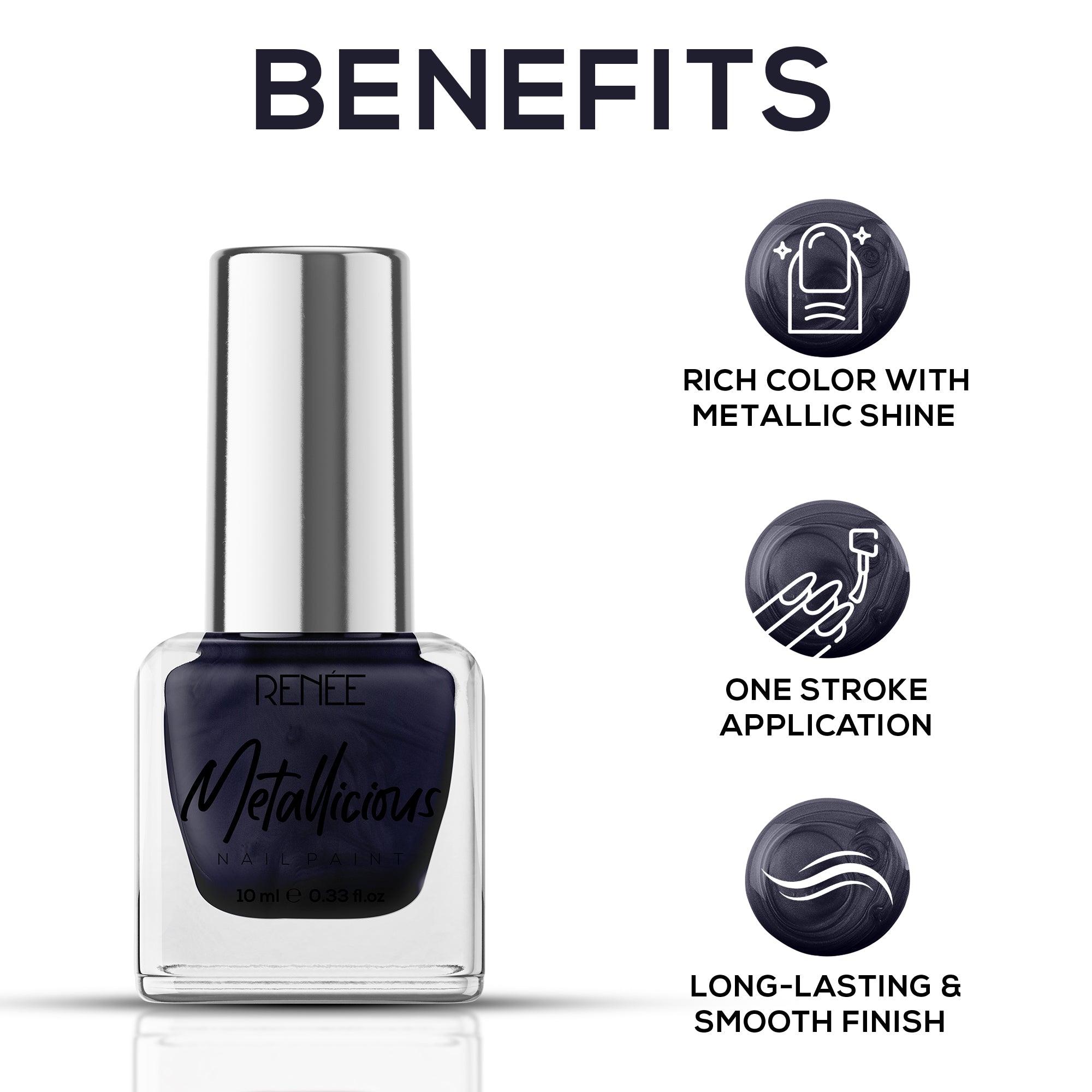 RENEE Metallicious Nail Paint 10ml