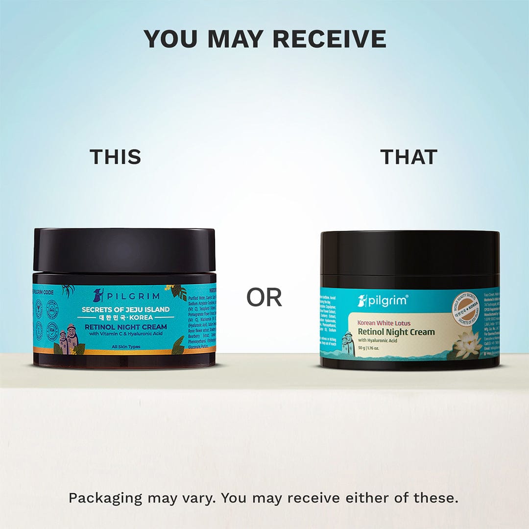 Pilgrim Retinol Night Cream with Vitamin C & Hyaluronic Acid