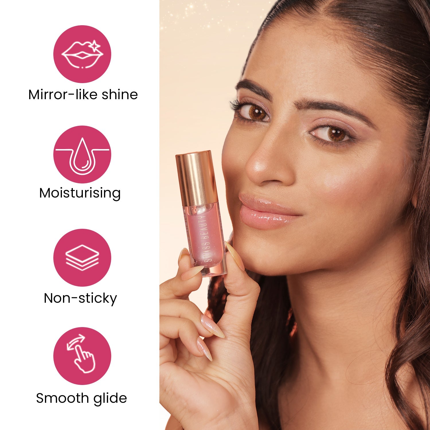 Swiss Beauty Moist Heist Shimmer Lip Oil